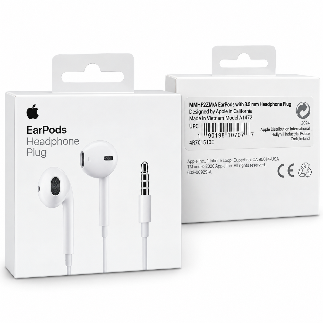 Apple EarPods with 3.5 mm Headphone Plug – Wired Earphones with Remote & Mic