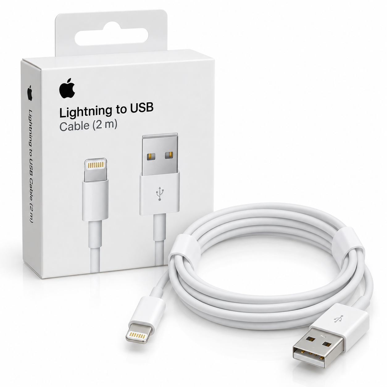 Apple Lightning to USB Cable (2m) – USB-A Charging & Sync Cable
